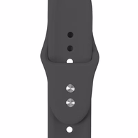 Crong Liquid - Apple Watch siksniņa 44/45/46/49 mm (Graphite)