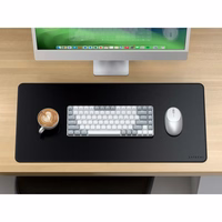 SATECHI vegan leather desk pad ST-LPDMK melns