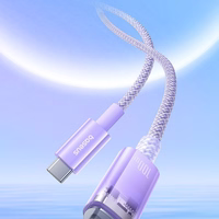 BASEUS kabelis Type-C uz Type-C PD 6A 100W Explorer Magnētiskais 1m P10319703221-01 / CB000043