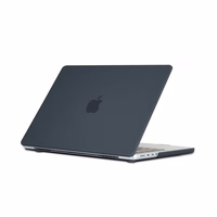 Tech-Protect SmartShell viedtālruņa apvalks MacBook Pro 14" M1 / M2 / M3 2021-2024 - matēts melns