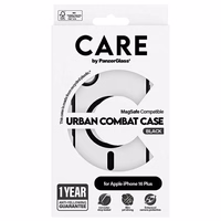 CARE by PanzerGlass Flagship Urban viedtālruņa apvalks Magnētiskais iPhone 16 Plus - Caurspīdīgs