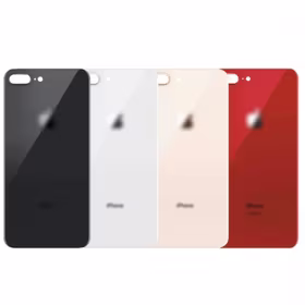 Aizmugurējais vāciņš Saderīgs ar iPhone 8 Plus Sarkans (Bigger camera hole version) / HQ