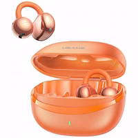 USAMS R03 Echo Clip-on Bluetooth 6.0 bezprzewodowe TWS austiņas zils