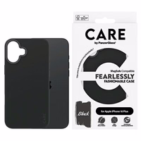 CARE by PanzerGlass modes viedtālruņa apvalks iPhone 16 Plus 6.7" melns Magnētiskais 1379