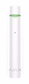 Ajax bezvadu stikla plīsuma detektors GlassProtect balts