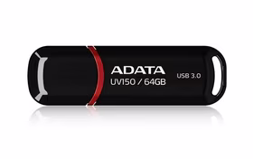 USB zibatmiņa USB3.1 64GB melna Adata UV150