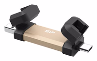 Silicon Power DS72 USB flash drive 1 TB USB Type-A / USB Type-C 3.2 Gen 2 (3.1 Gen 2) Gold