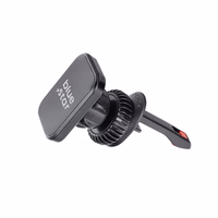 BLUE STAR magnētiskais automobiļa turētājs gaisa ventilācijai SMART LOCK SQUARE MAGNETIC melns