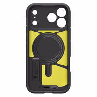 Spigen Tough Armor "T" Magnētiskais viedtālruņa apvalks iPhone 17 Pro Max - melns