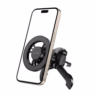 Tech-Protect N56 magnētiskais MagSafe turētājs automašīnas ventilācijas atveres stiprinājumam - melns