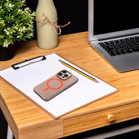 Viedtālruņa apvalks SIMPLY saderīgs ar MagSafe iPhone 14 Pro titāna tuksnesis