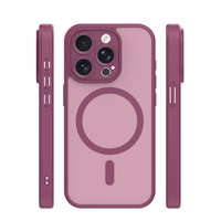 Mag Matt maciņš iPhone 15 Pro 6,1" bordo