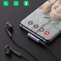 Ugreen AV154 80384 adapteris USB-C (tēviņš) leņķisks / mini jack 3,5mm (mātīte) - pelēks