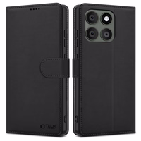 Tech-Protect Wallet viedtālruņa apvalks Motorola Edge 60 Pro - melns