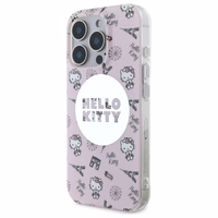 Hello Kitty IML Visur Parīze magnētiskais viedtālruņa apvalks iPhone 16 Pro Max - rozā