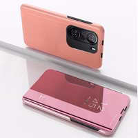Viedtālruņa apvalks Clear View Xiaomi Redmi K40 Pro+ / K40 Pro / K40 / Poco F3 - rozā