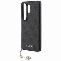 Guess maciņš 4G Classic Logo Charm MagSafe for Samsung Galaxy S26 Ultra melns