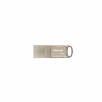 Patriot Memory Tab T560 64GB USB flash drive Dual USB 120MB/s (PS64GT560DS5D) sudraba