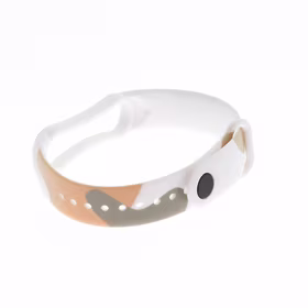 Moro siksniņa Xiaomi Mi Band 5 / 6 silikona pulksteņa siksniņa ar rakstu 6