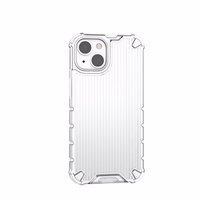 Ombre Protect viedtālruņa apvalks iPhone 14 rozā un zila bruņots apvalks