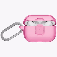 Uniq Glase Pro macins AirPods Pro 3 Lock macins - caurspidigs roza