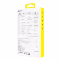 Magnētiskais viedtālruņa apvalks iPhone 15 Plus Baseus OS-Lucent sērija (caurspīdīgs)