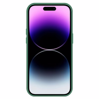 Viedtālruņa apvalks Tel Protect Silicone Premium iPhone 15 Pro Max tumši zaļš