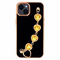 Moderns viedtālruņa apvalks Iphone 14 Plus dizains 2 melna