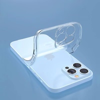Ultra Clear 1mm viedtālruņa apvalks Iphone 15 Pro caurspīdīgs