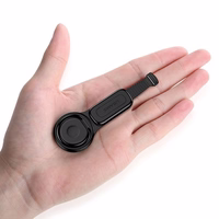 USAMS Adapteris AU06 2w1 Lightning - 2 x lightning + gredzena turētājs melns SJ274LN01 (US-SJ274)