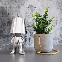 Nakts lampa Silver Man dizains A