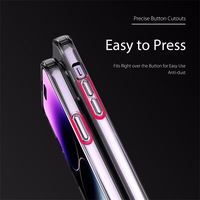 Korpuss Dux Ducis Clin Apple iPhone 15 Pro caurspīdīgs