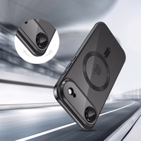 Tech-Protect MagFlex Magnētiskais viedtālruņa apvalks iPhone 17 Air - Caurspīdīgs melns