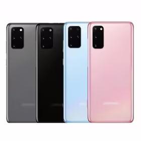 Aizmugurējais vāciņš Saderīgs ar Samsung G980 S20 / Cosmic Pelēks / (ar camera lens) OEM