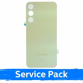 Aizmugurējais vāks saderīgs ar Samsung A256 A25 5G / Personality dzeltens / (Service Pack)
