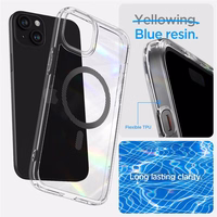 Spigen Ultra Hybrid Magnētiskais viedtālruņa apvalks ar MagSafe iPhone 15 Plus - oglekļa krāsas