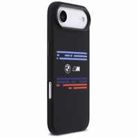 BMW M Silicon Horizontal Line MagSafe macins iPhone Air - melns