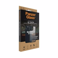 PanzerGlass ClearCase iPhone 13 Mini 5.4" melns Antibacterial Military grade SilverBullet 0318