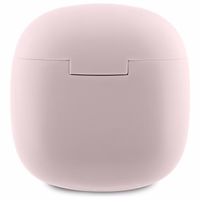 Guess Bluetooth austiņas GUTWSJ14ESGP TWS + dokstacija rozā/rozā drukāts klasiskais logotips