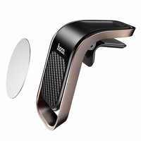 HOCO magnētiskais automašīnas turētājs gaisa ventilācijai CA74 melns metāla pelēks