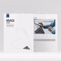 Maciņš Dux Ducis "Magi" priekš Apple iPad Air 11 (2024) / Air 11 (2025) / Air 4 / Air 5 / iPad Pro 11 (2018 / 2020 / 2021 / 2022) pelēks