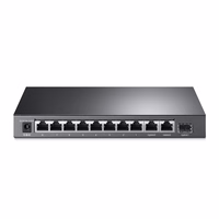 TP-Link TL-SG1210MP network switch Unmanaged Gigabit Ethernet (10/100/1000) Power over Ethernet (PoE) melns