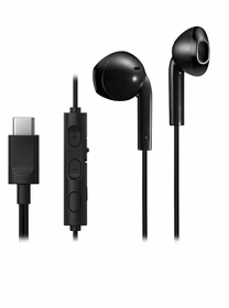 JVC HA-FR17UC In-ear wired headphones USB Type-C melns