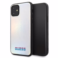 Guess GUHCN65BLD iPhone 11 Pro Max - sudraba Iridescent