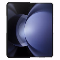 Silikona apvalks Samsung Galaxy Z Fold 5 - caurspīdīgs