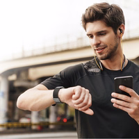 Dux Ducis siksniņa (Mixture II versija) siksniņa Apple Watch Ultra, SE, 9, 8, 7, 6, 5, 4, 3, 2, 1 (49, 45, 44, 42 mm) pīta josla aproce melns