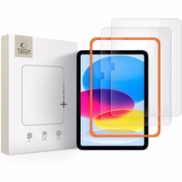 Tech-Protect Easy Set+ 2 gabalu rūdītā stikla komplekts iPad 10.9” 2022 / iPad 11” 2025