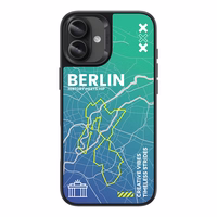 Benks Dynamic City Berlin viedtālruņa apvalks Iphone 16