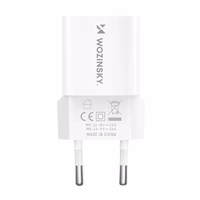 Wozinsky WWCEAC GaN USB-A USB-C 33W sienas lādētājs - balts