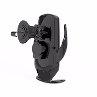 Maxlife turētājs automašīnas ventilācijas atverei MXCH-08 automātiskais ar bezvadu uzlādi melns 15W